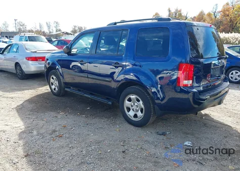2013 Honda Pilot Lx z USA, uszkodzony, nr VIN 5FNYF4H2XDB033576